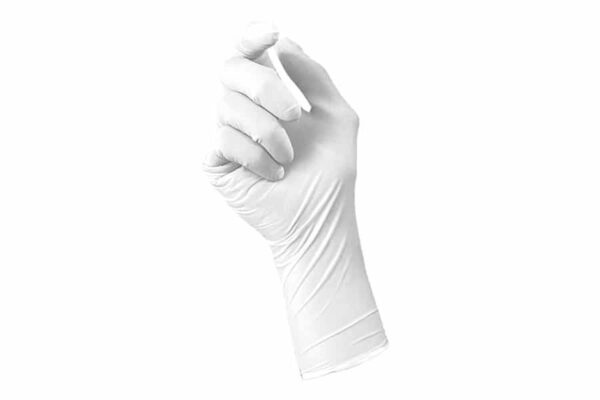 Long Cuff White Nitrile Disposable Gloves