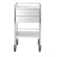 Stainless Steel Trolley Two Drawer